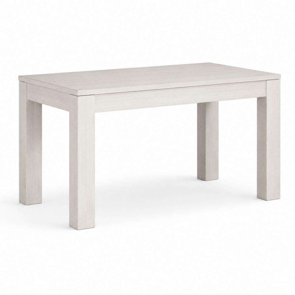 Esstisch Weiß Spanplatte rechteckig 120 x 75 x 75 cm